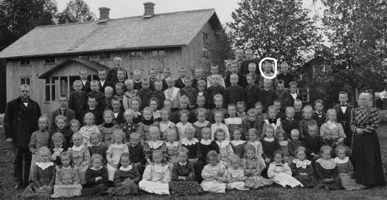 Skolfoto Södra Säm 1907